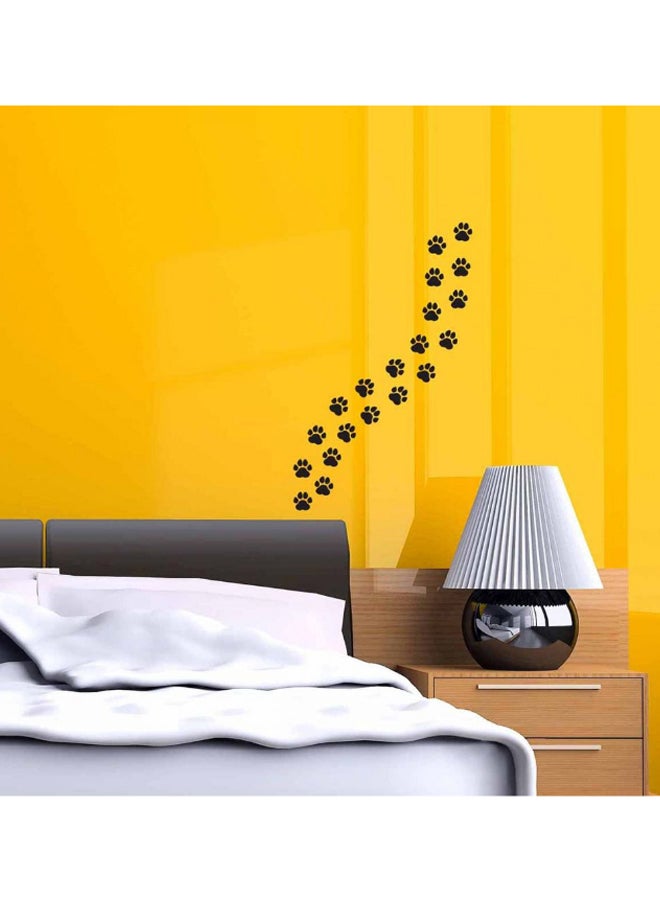 ستيكي مجموعة ملصقات جدارية للديكور ذاتية اللصق بتصميم مخلب من 20 قطعة أسود 75 x 46سم - Image 2