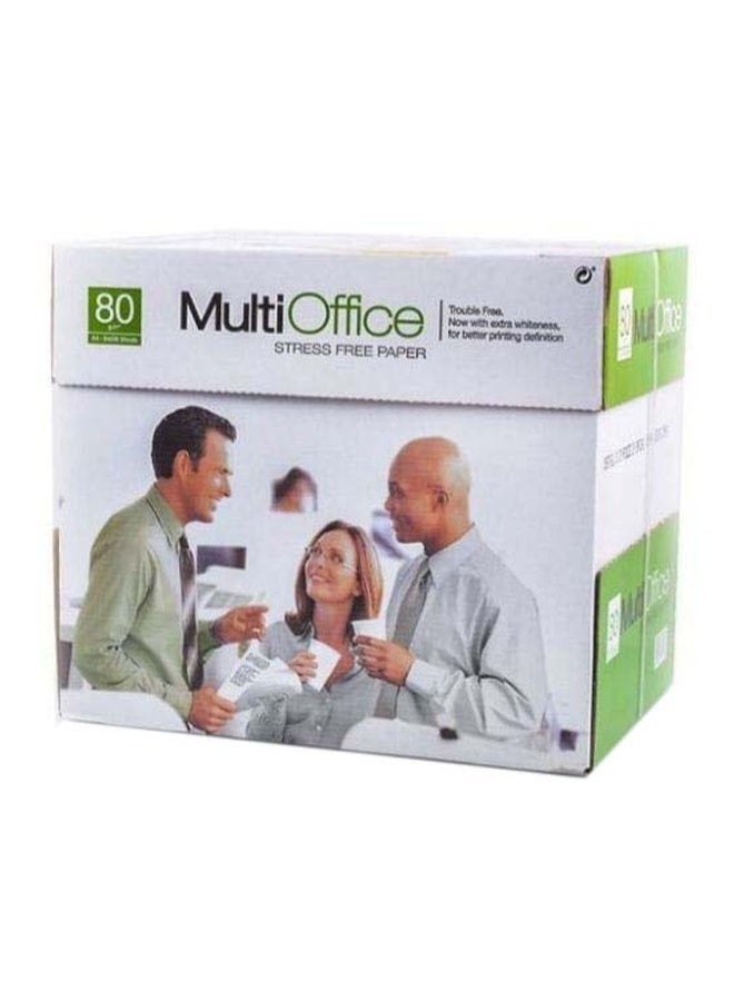 مالتي أوفيس مجموعة أوراق غير مضغوطة مكونة من 5 قطع أبيض