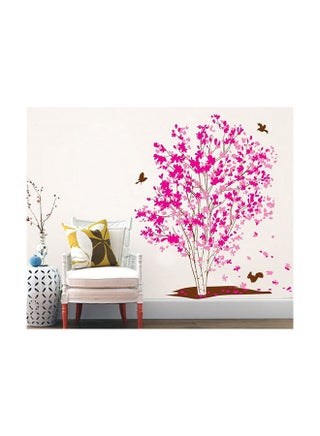 Tree Themed Wall Sticker Pink 60x90cm - v1597158836/N39702948A_1