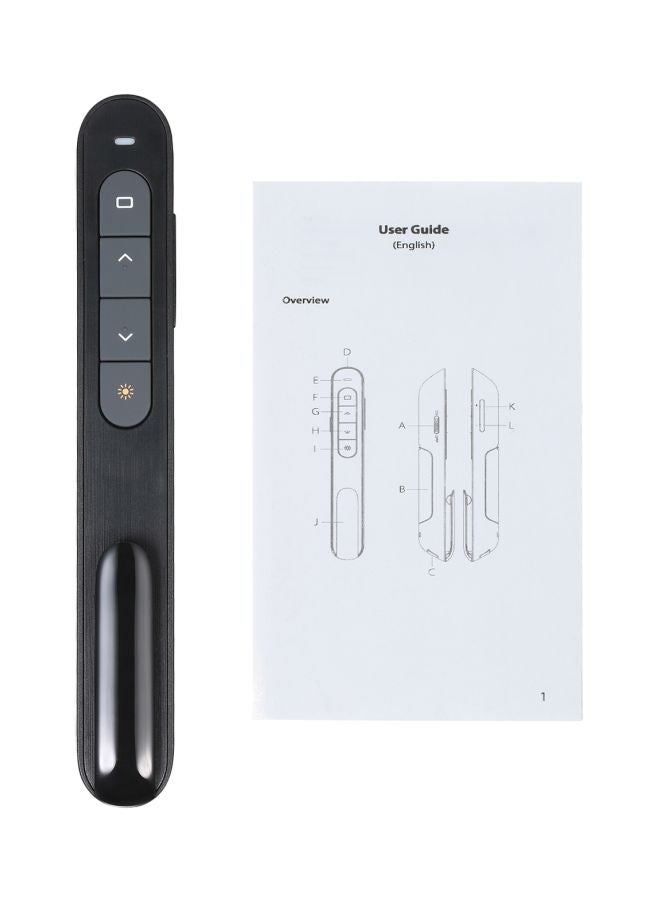 Generic - Wireless Powerpoint Presentation Pointer Black - Image 1