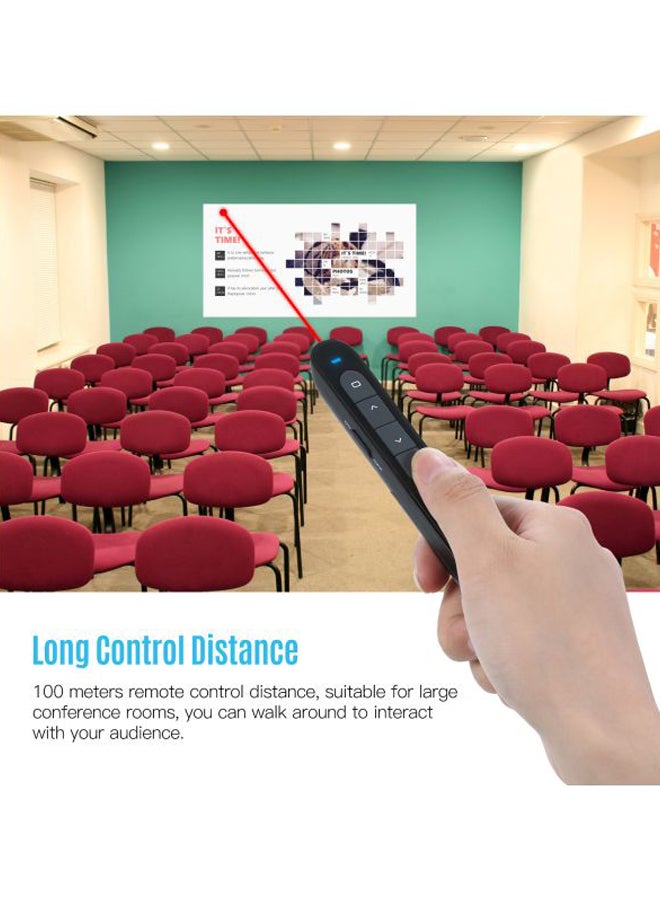 Generic - Wireless Powerpoint Presentation Pointer Black - Image 1