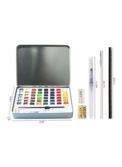 H&B 36 Water-Colour And Painting Accessories Set Multicolour  - Image 2