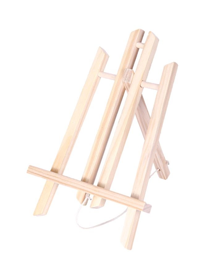 Adjustable Wooden Art Easel Stand Beige - Image 1