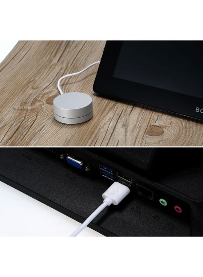 أيبيسي أداة مساعد في الرسم بمقبض تحكم ومنفذ USB فضي - Image 4