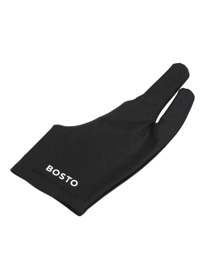 بوستو قفاز بإصبعين للرسم أسود - Image 1