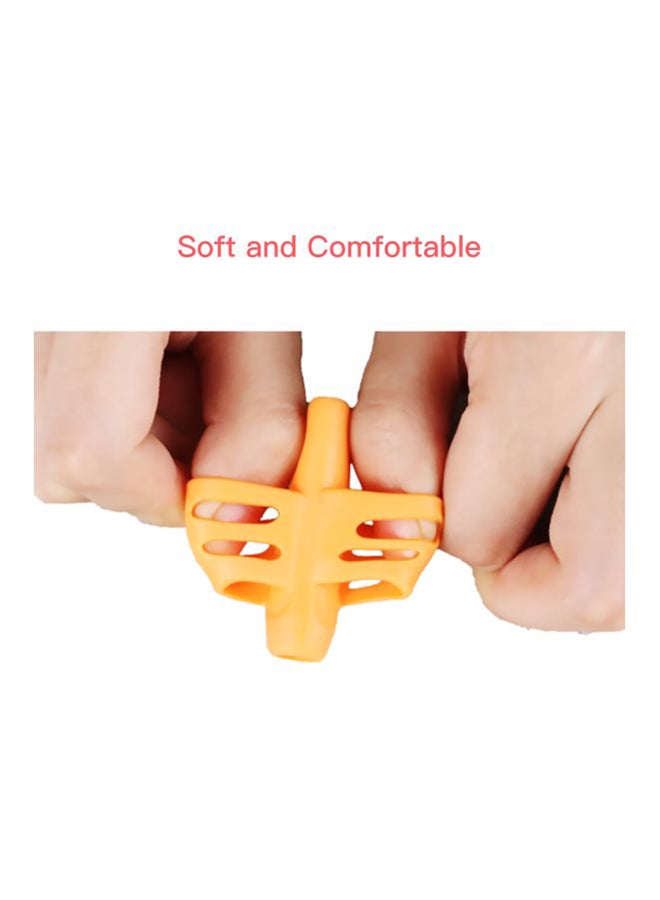 Generic - 3-Piece Silicone Pencil Grips Blue/Yellow/Green - Image 1