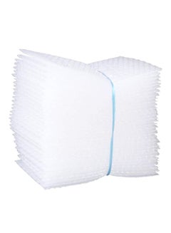 Pack Of 100 Bubble Wrap Bags Clear