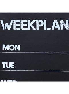 Week Planner Self Adhesive Decorative Wall Sticker Black 45 x 31cm - v1597159736/N39698775A_2