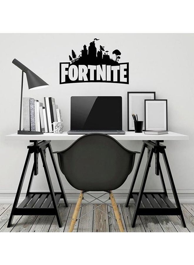 Fortnite Self Adhesive Decorative Wall Sticker Black 58 x 40cm - Image 2