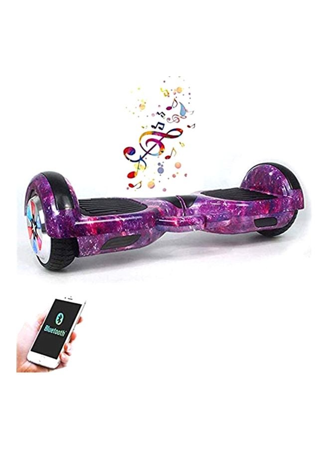 Cool Baby - Self Balancing Electric Hoverboard With Bluetooth Speakers And LED Lights Purple 69x25x26cm - Image 1