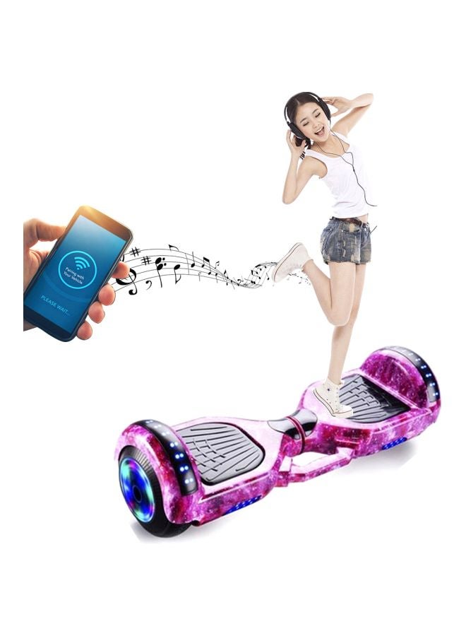 Cool Baby - Self Balancing Electric Hoverboard With Bluetooth Speakers And LED Lights Purple 69x25x26cm - Image 1