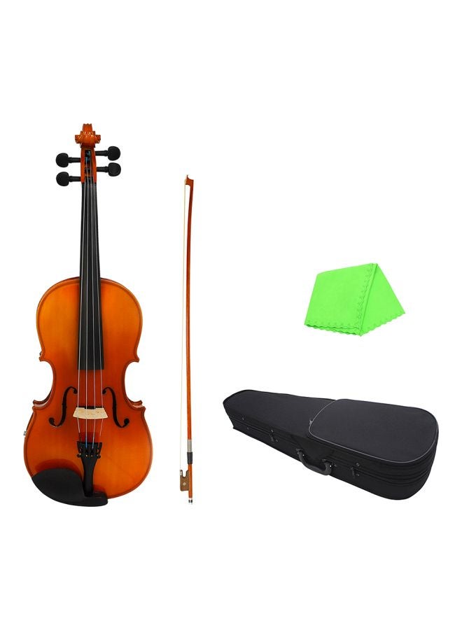 Generic Electric Wooden Violin Set  - Image 1