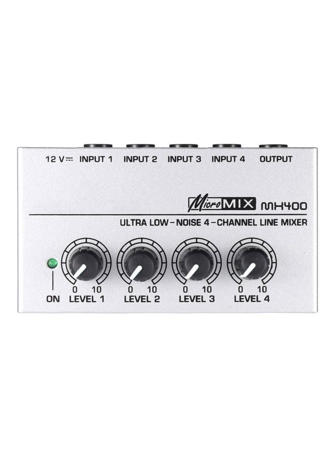 Generic MX400 4-Channel Line Mono Audio Mixer  - Image 2