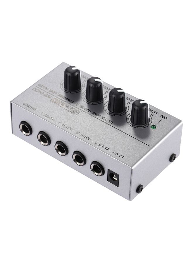 Generic MX400 4-Channel Line Mono Audio Mixer  - Image 4