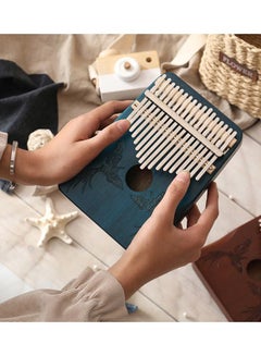 Generic 17 Keys Kalimba African Wooden Thumb Piano With Accessories  - Image 2