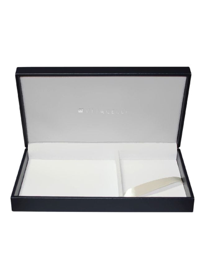 Vitacelli Dual Compartment Gift Box With Lid Navy Blue  - Image 1