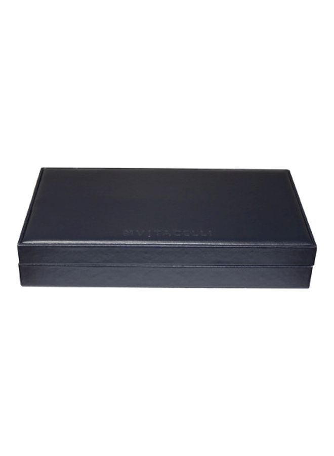 Vitacelli Dual Compartment Gift Box With Lid Navy Blue  - Image 2
