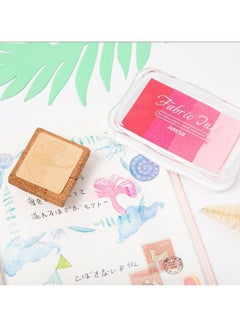 Generic Rubber Stamps Inkpad Pink Gradient  - Image 3