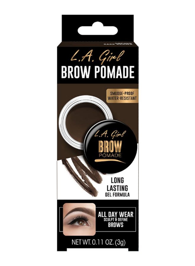 LA Girl - Eyebrow Pomade Gel Dark Brown - Image 1