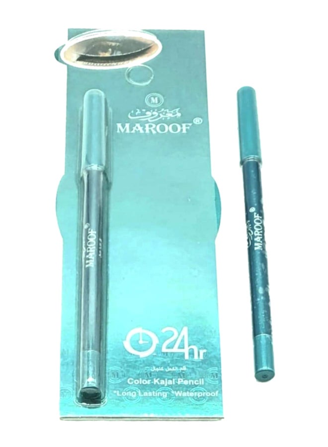 MAROOF Long Lasting Waterproof Kajal Pencil Blue - Image 2