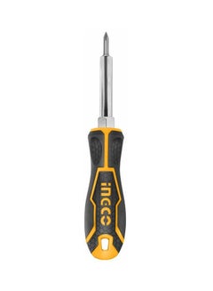 INGCO 6-Piece Screwdriver Set Black/Yellow/Silver 