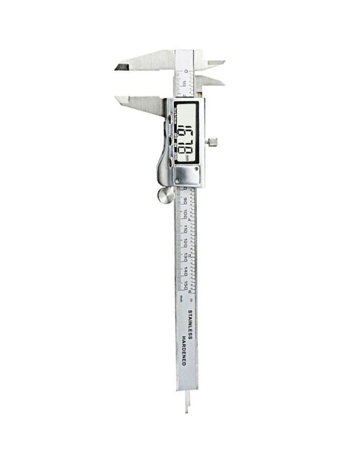 INGCO Stainless Steel Digital Vernier Micrometer Gauge Caliper Silver/Black 6inch - Image 1