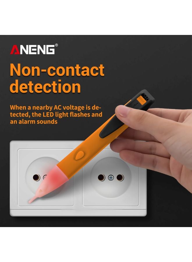 ANENG Intelligent Test Pencil Yellow/Black/White 15.24x2.58x1.73cm - Image 5