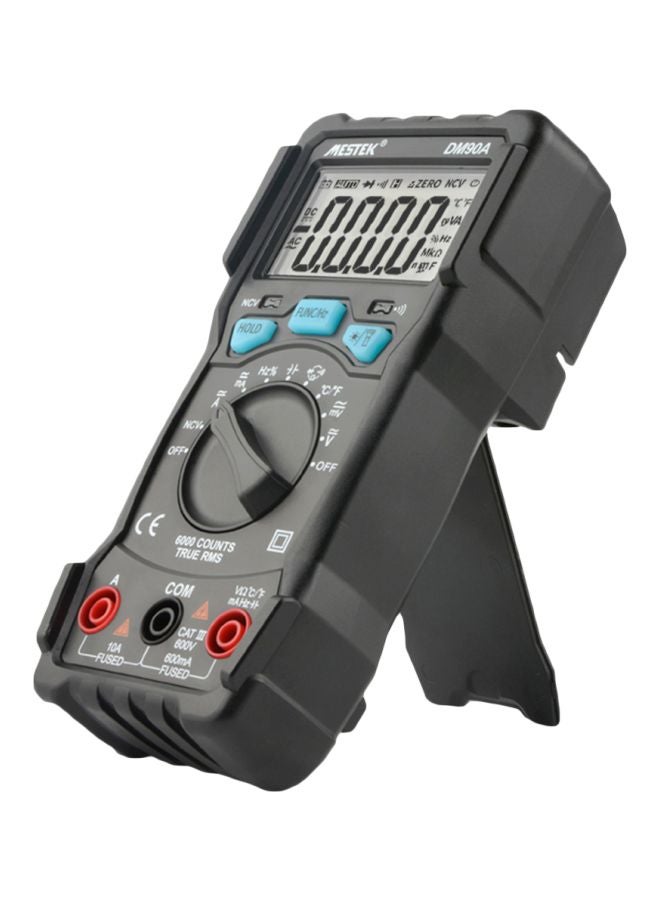 MESTEK High Precision Digital Multimeter Grey/Red/Blue 17.7x5.4x11.1cm - Image 1