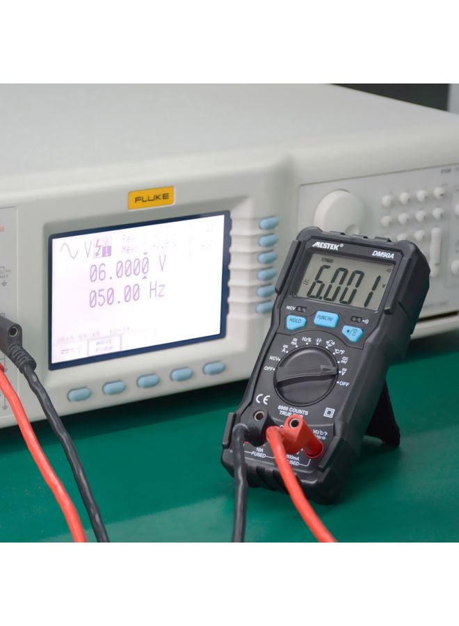 MESTEK High Precision Digital Multimeter Grey/Red/Blue 17.7x5.4x11.1cm - Image 4