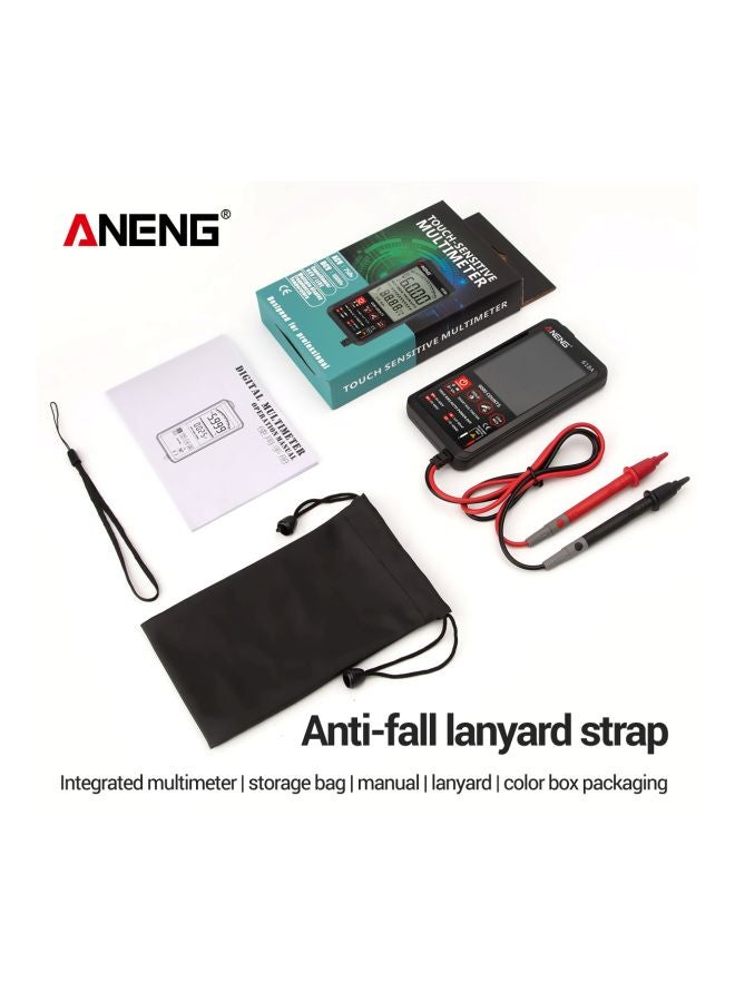 ANENG Digital Autoranging Multimeter Black/Red 5.46x2.67x0.66inch  - Image 4