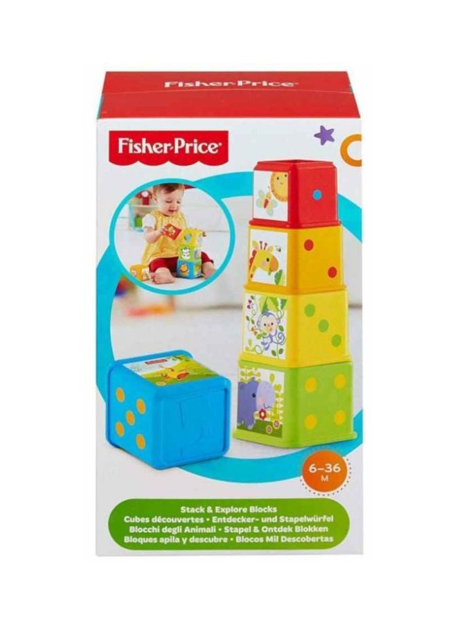 5-Piece Stack And Explore Block Set CDC52