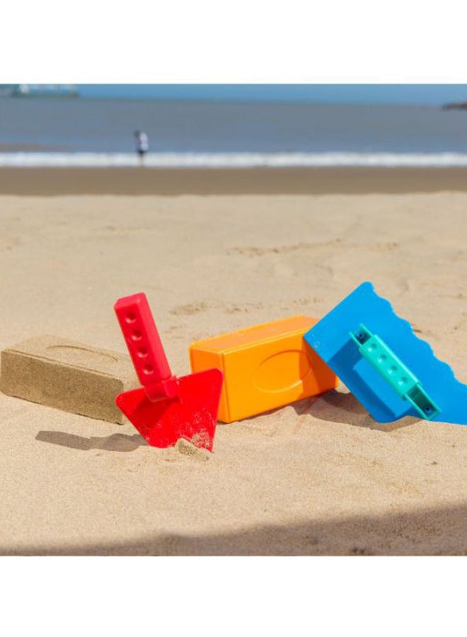 Hape Master Bricklayer Beach And Sand Toy Set E4064 - Image 4