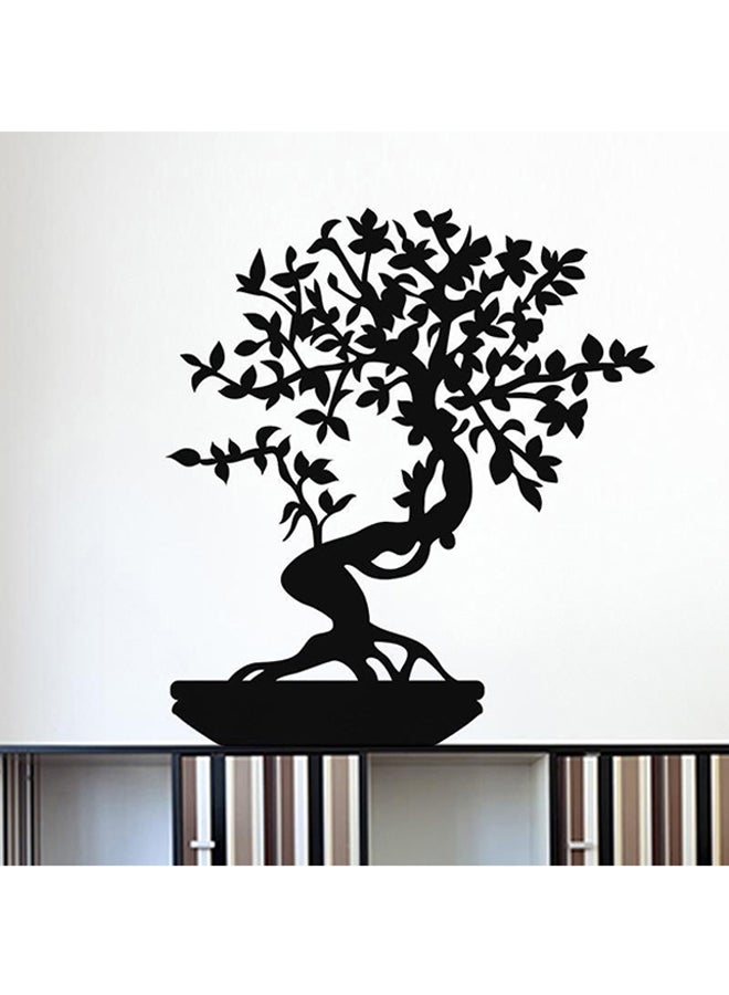 Tree Printed Wall Decoration Sticker Black 55 x 40cm - Image 1