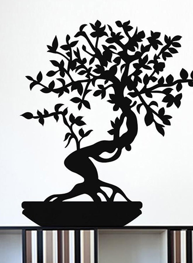Tree Printed Wall Decoration Sticker Black 55 x 40cm - Image 2