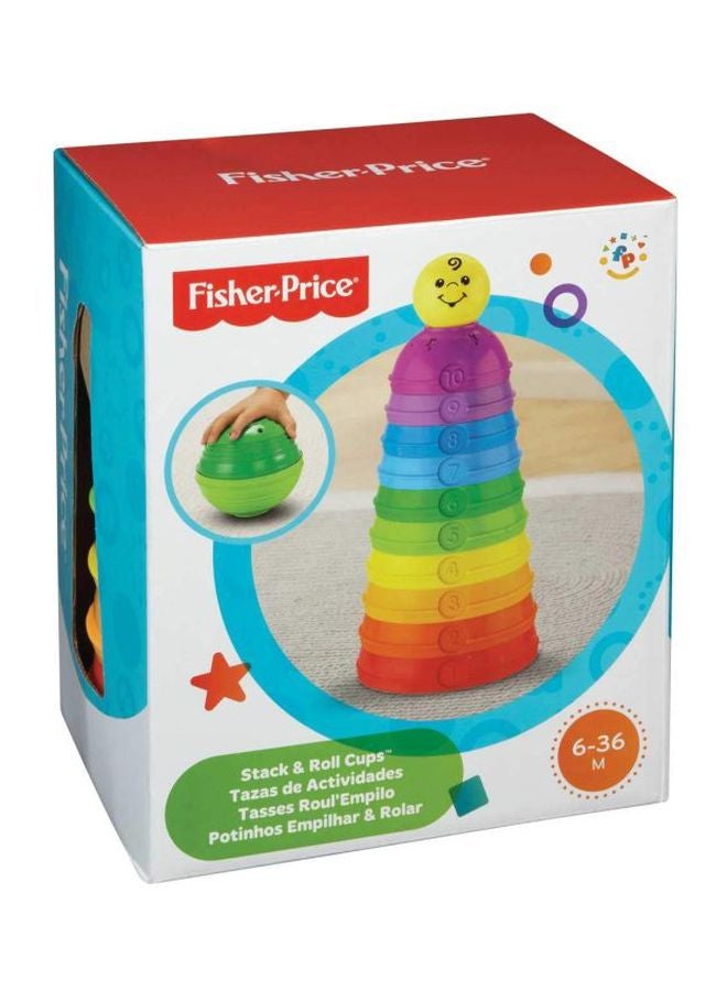 Fisher-Price - Brilliant Basics Stack And Roll Cups Set K7166 - Image 1