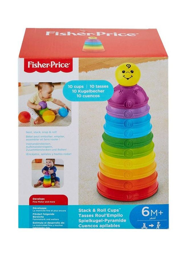 Fisher-Price - Brilliant Basics Stack And Roll Cups Set K7166 - Image 1