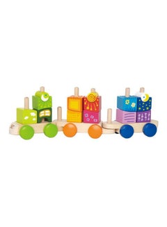 Hape Fantasia Blocks Train E0417  - Image 1