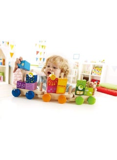 Hape Fantasia Blocks Train E0417  - Image 2