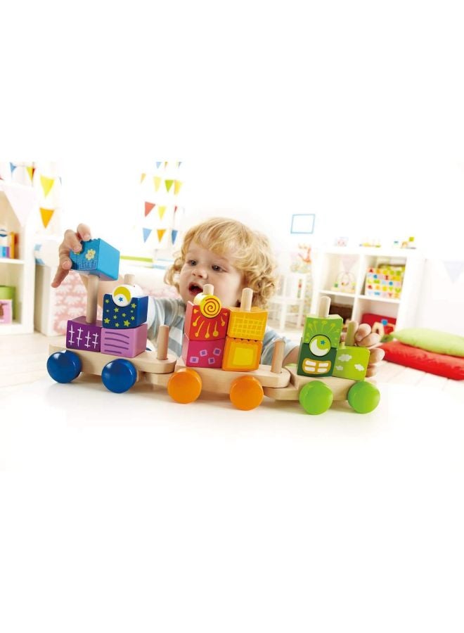 Hape Fantasia Blocks Train E0417  - Image 2