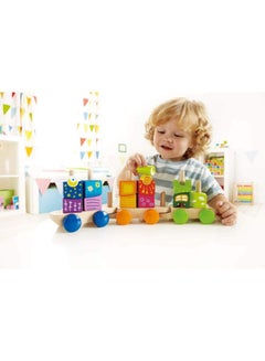 Hape Fantasia Blocks Train E0417  - Image 4