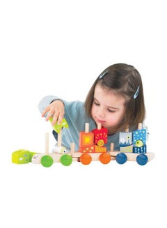 Hape Fantasia Blocks Train E0417  - Image 5