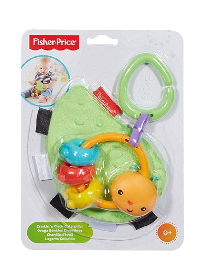 Fisher-Price Crinkle 'n Clack Caterpillar Pram Toy DTH49_DFR14 - Image 2