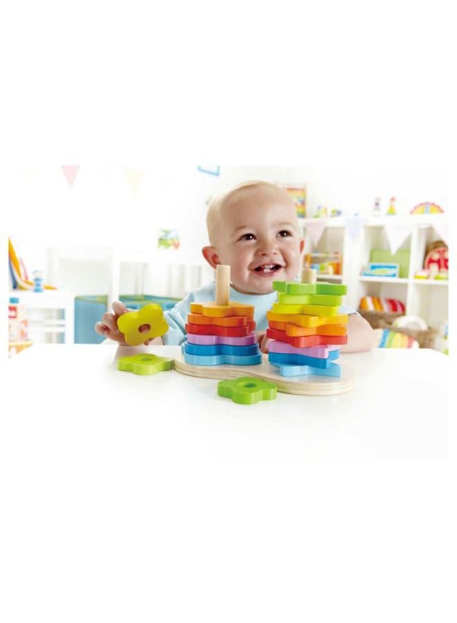 Hape Double Rainbow Stacker Playset  - Image 3