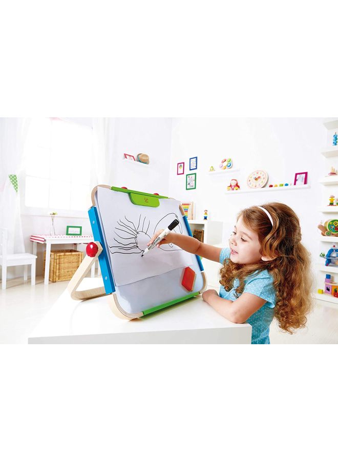 هيب لوح فني مغناطيسي للأطفال يمكن استخدامه في أي مكان E1009 أبيض - Image 3