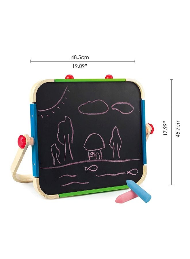 هيب لوح فني مغناطيسي للأطفال يمكن استخدامه في أي مكان E1009 أبيض - Image 5