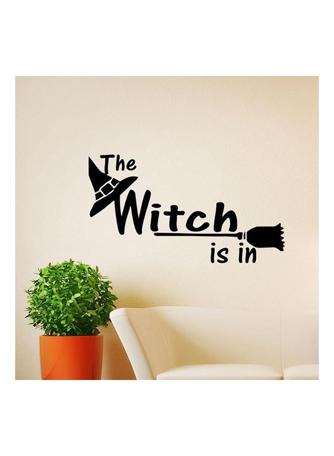 Halloween Themed Wall Sticker Black 42x22cm - v1597164888/N39704267A_1