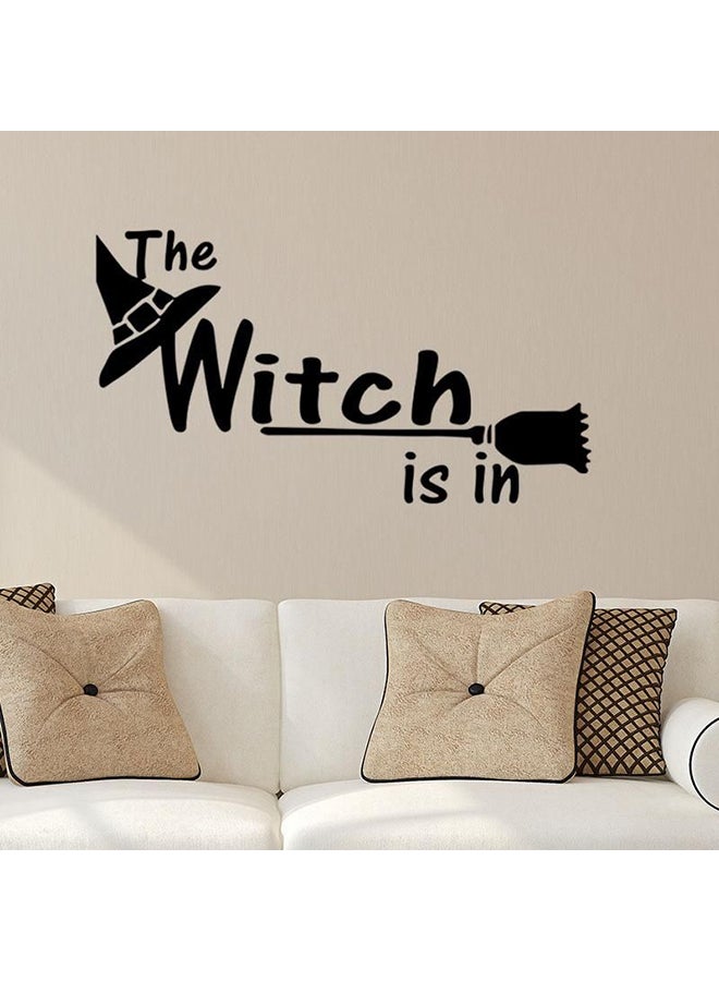 Halloween Themed Wall Sticker Black 42x22cm - v1597164889/N39704267A_3