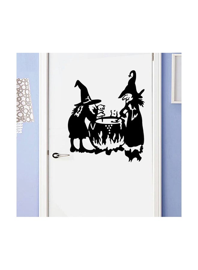 Halloween Themed Decorative Wall Sticker Black 55x60cm - v1597164942/N39704362A_1