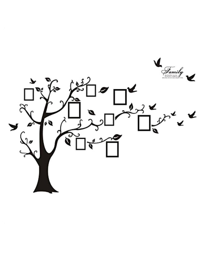 Frame Tree Wall Decorative Sticker Black 200 x 250cm - Image 1