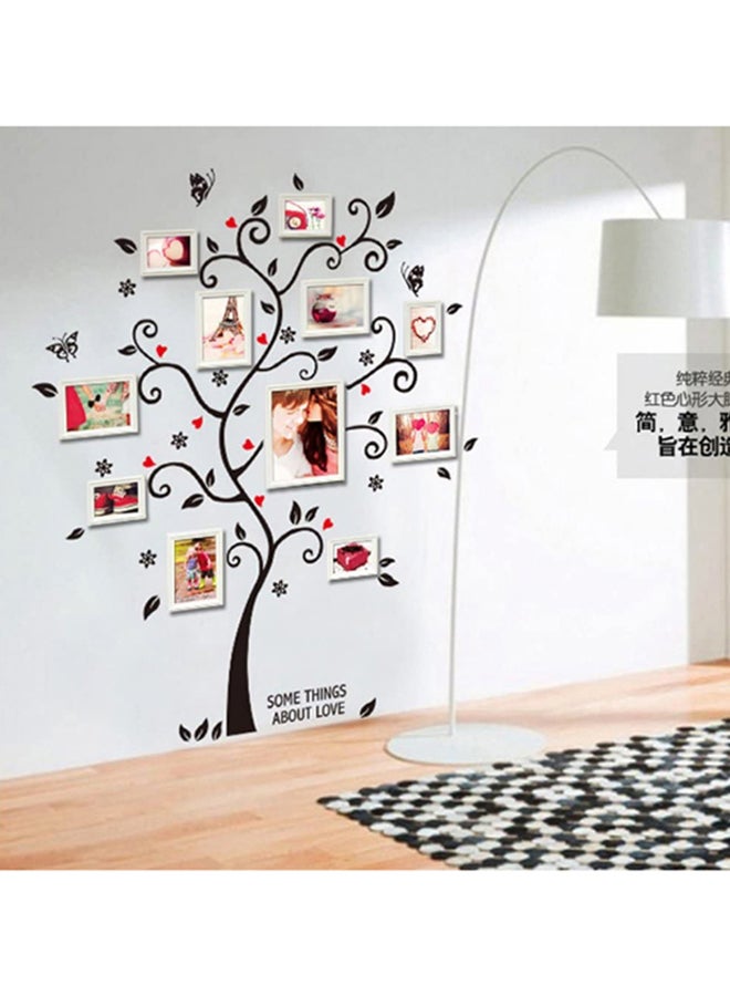 London Frame Tree Wall Decorative Sticker Black 100 x 120cm 